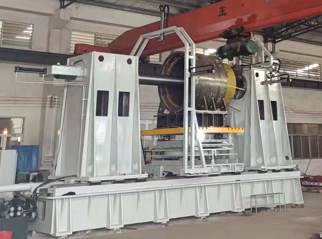 大型永磁電機(jī)定轉(zhuǎn)子對中找正合裝 大型永磁電機(jī)定轉(zhuǎn)子對中找正合裝